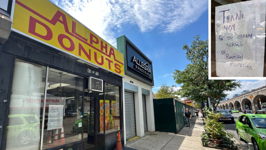 Alpha Donuts (Photo by Michael Dorgan)