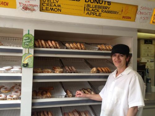 Patty Zorbas, owner of Alpha Donuts (Photo provided by Sunnyside Shines)