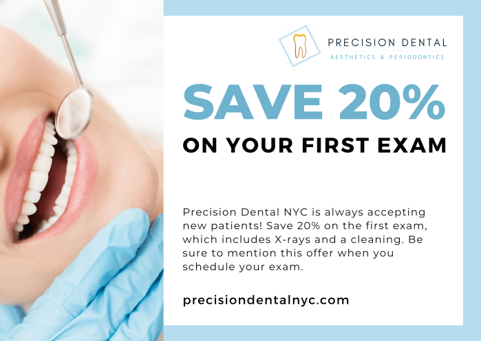 SAVE 20% ON YOUR FIRST EXAM Precision De